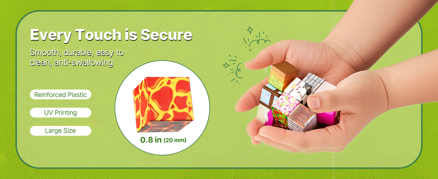 SucceBuy 150PCS Magnetic Blocks Forest Castle Set Magnetic Building Cubes Construction Stacking Toys for Kids Christmas Gift SucceBuy 150PCS Magnetic Blocks Forest Castle Set Magnetic Building Cubes Construction Stacking Toys for Kids Christmas Gift