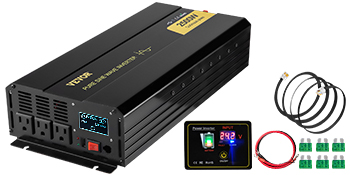 Vevor Pure Sine Wave Inverter Watt Power Inverter Dc V To Ac