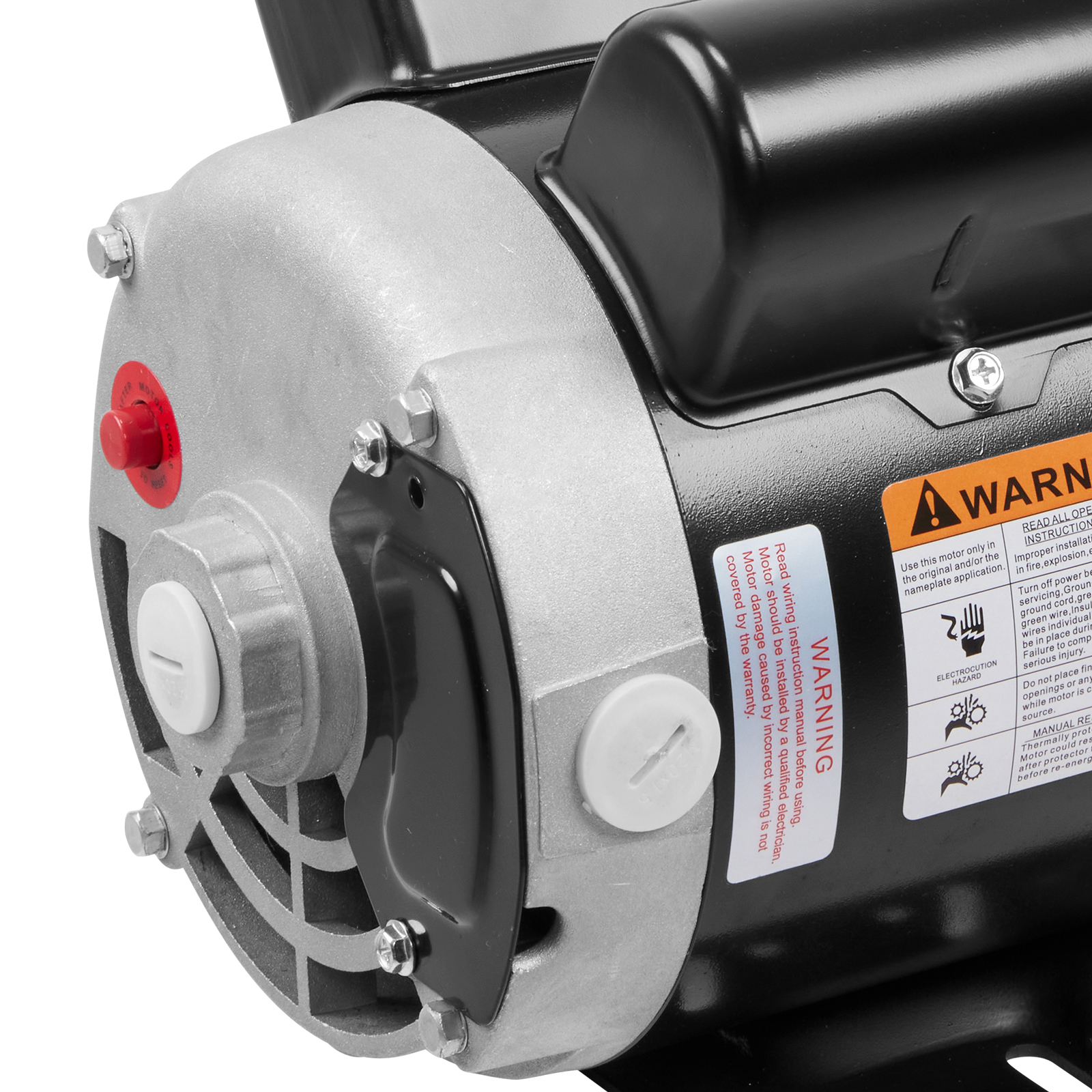 Motor eléctrico de compresor de aire VEVOR de 5 HP 230 V 22 amperios