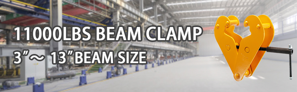 Beam Clamp I Beam Lifting Clamp 11000lbs 5tonheavy Duty Beam Hangers In