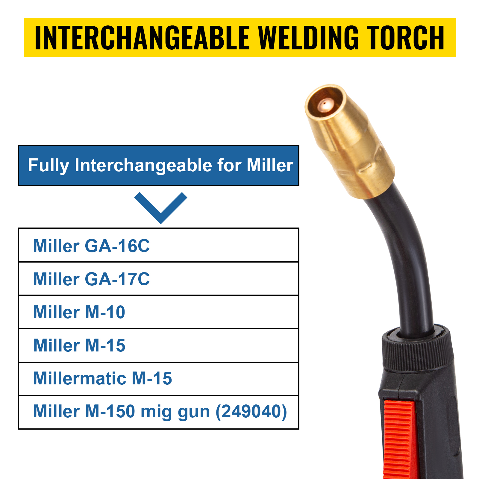 Miller Mig Welding Torch Stinger A Ft Replacement M M