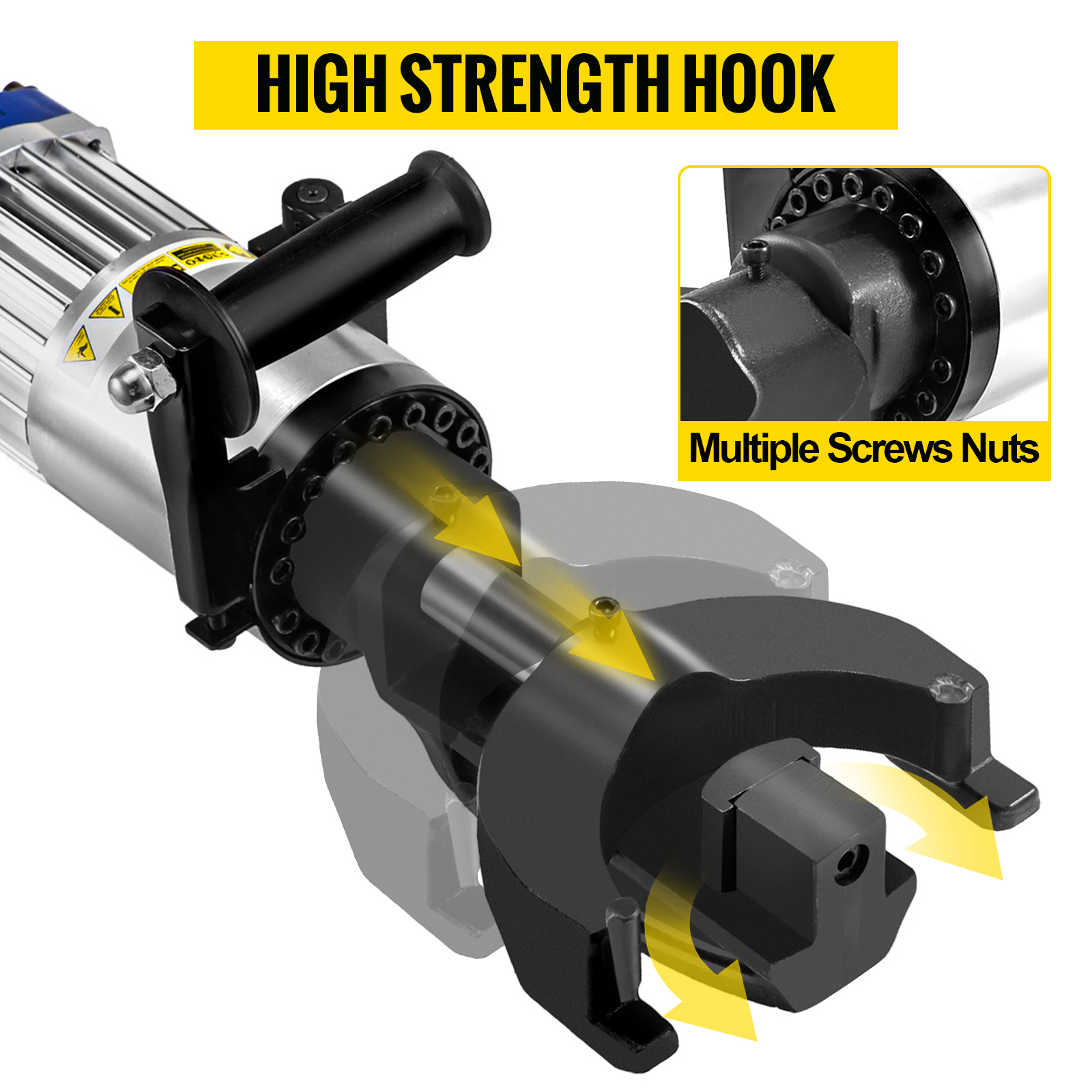 Vevor Electric Hydraulic Rebar Bender Portable Mm Hand Held