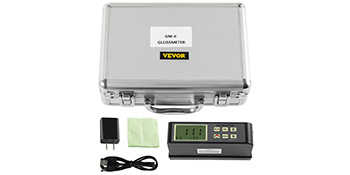 VEVOR 60 Degree Gloss Meter 0 1 To 200GU Digital Precision Glossmeter