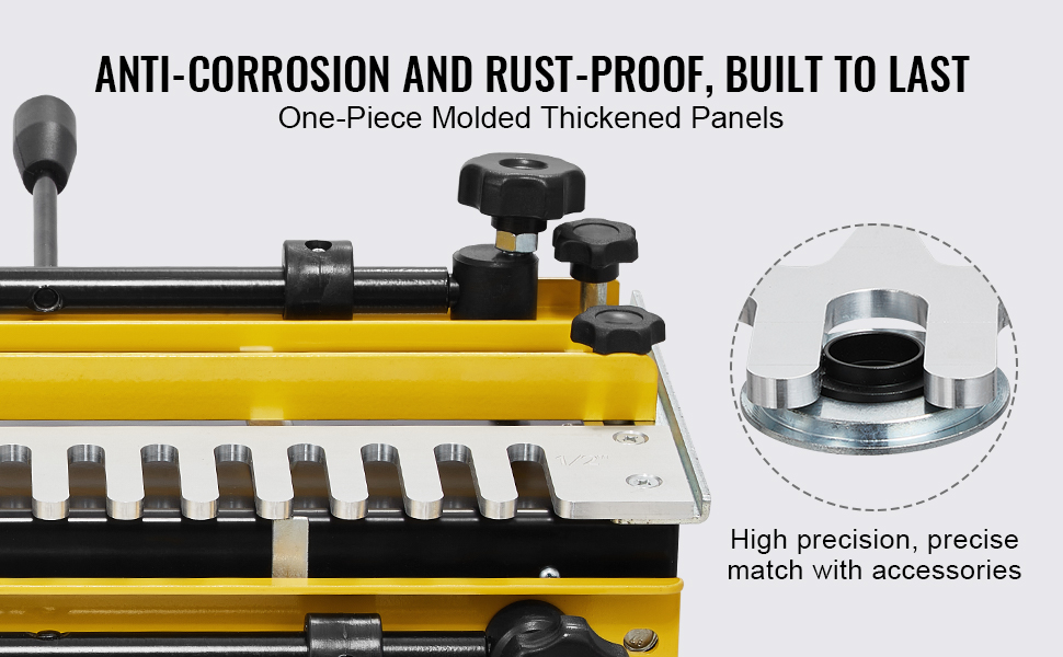 Vevor Dovetail Jig Inches Precise Dove Tailing Router Jigs With