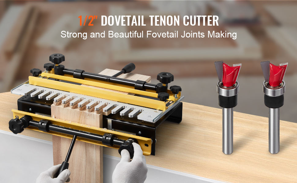 Vevor Dovetail Jig In Precise Dove Tailing Router Jigs With