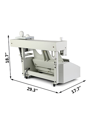 VEVOR Wireless Glue Book Binding Machine A4 Manual Hot Glue Book Binder 110V with Milling Spine Rougher Binding Machine for Paper Books Albums