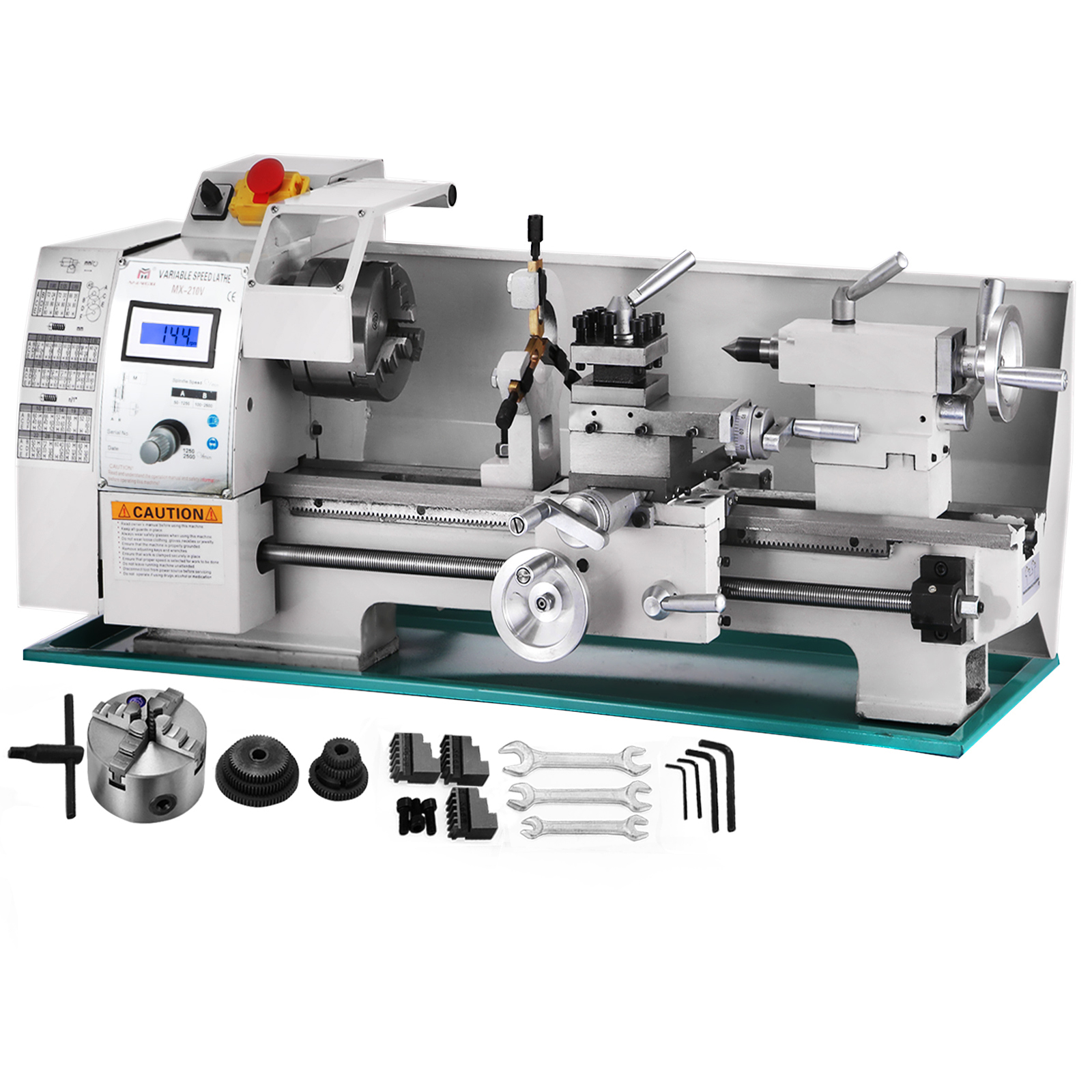 metal lathe,7x12inch,variable speed
