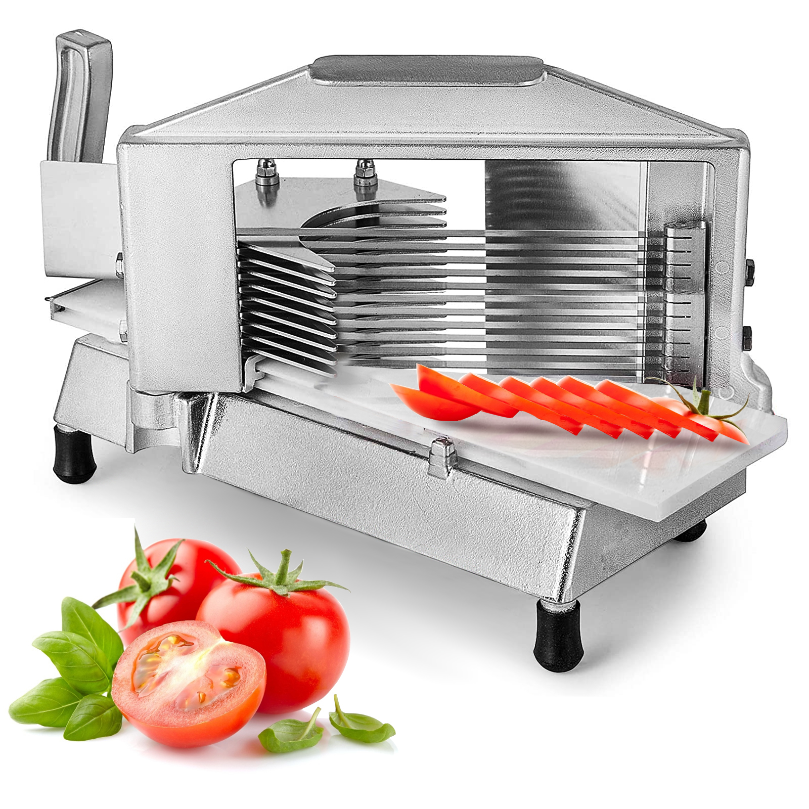 Rapid Slicer,Suitable for Various Fruits and Vegetables,Lemon  Slicer,5-Speed Adjustment to Make the Slices Uniform Thickness,Double  Protection to