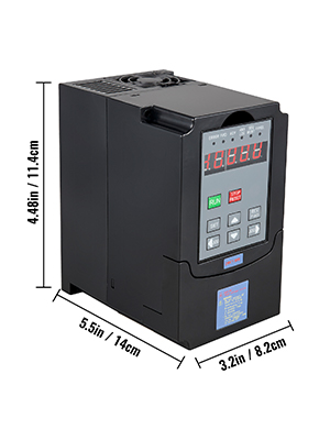 1.5KW  2HP 7A Frequenzumrichter Variable Frequency Driver 3 Phase 220V 