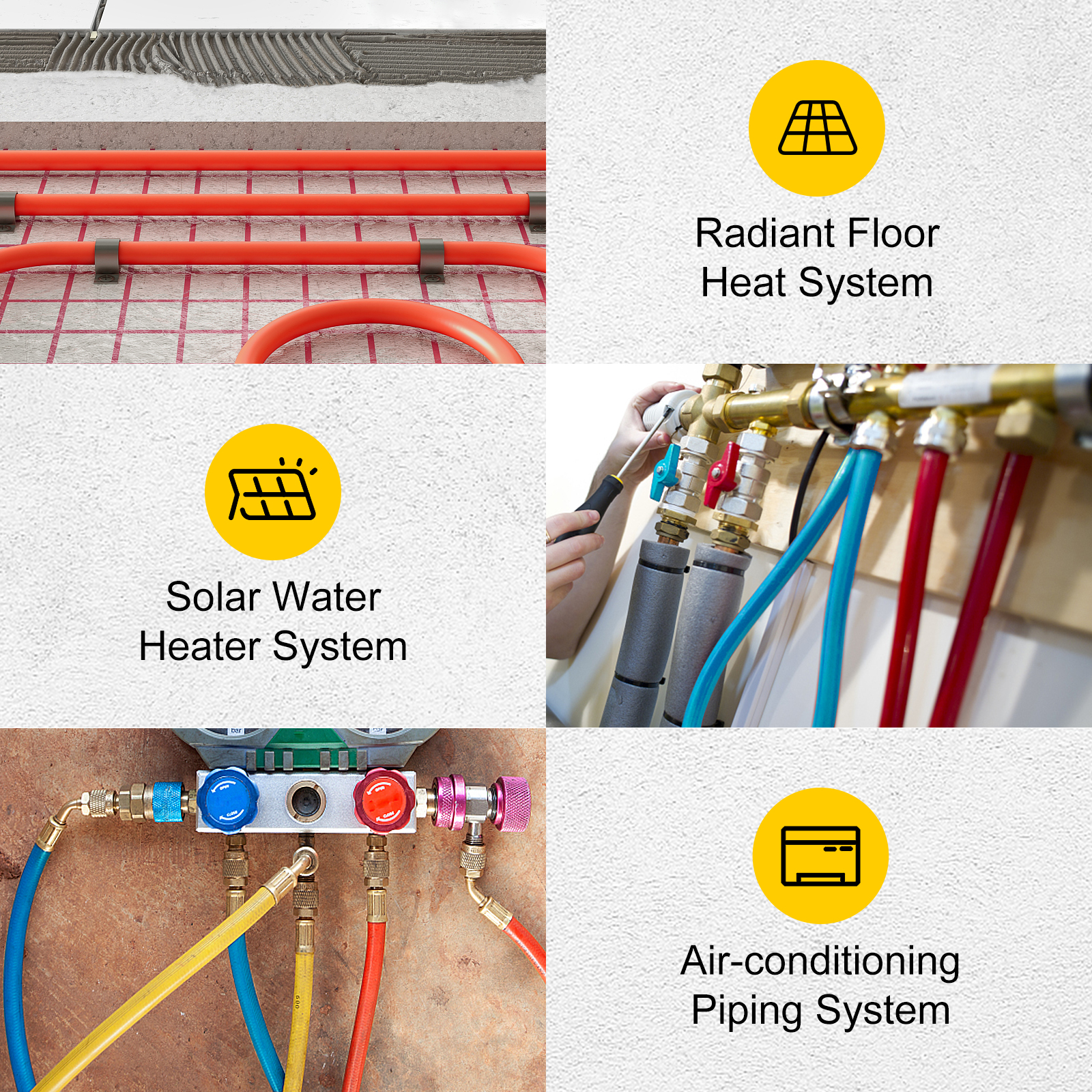 PEX oxygen barrier layer