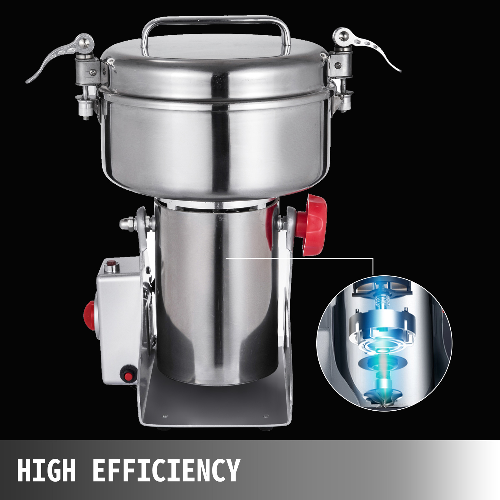 Acheter Broyeur électrique multifonctionnel en acier inoxydable, 10000 ~  19999 tr/min, pour grains de café, graines d'épices