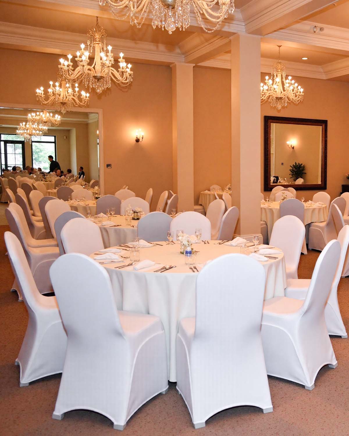 Uimoso 100/50 White/Black Spandex Chair Cover Wedding Banquet Party Folding - Picture 29 of 119
