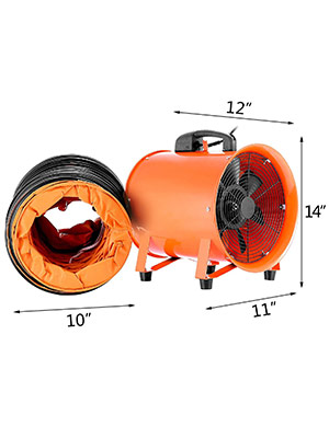 Cylinder Fan,Ventilation Blower,10
