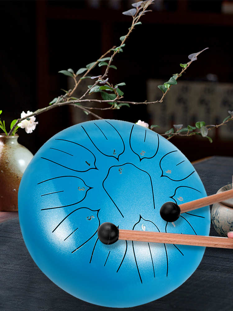 Vevor Steel Tongue Drum Handpan 11 Note 10 Inch Percussion Instrument Steel Pan VEVOR CA