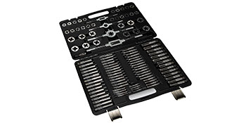 VEVOR 110Pcs Tap and Die Set, Include Metric Tap and Die Set M2