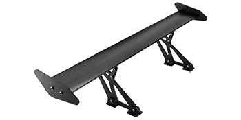 VEVOR légterelő 3 kg szárny légterelő 112X8X13 cm légterelő hátsó szárny, univerzális állítható hátsó légterelő, hátsó légterelő Könnyű jármű Stabilitás Dekoráció Fekete autó farok alumínium ötvözet