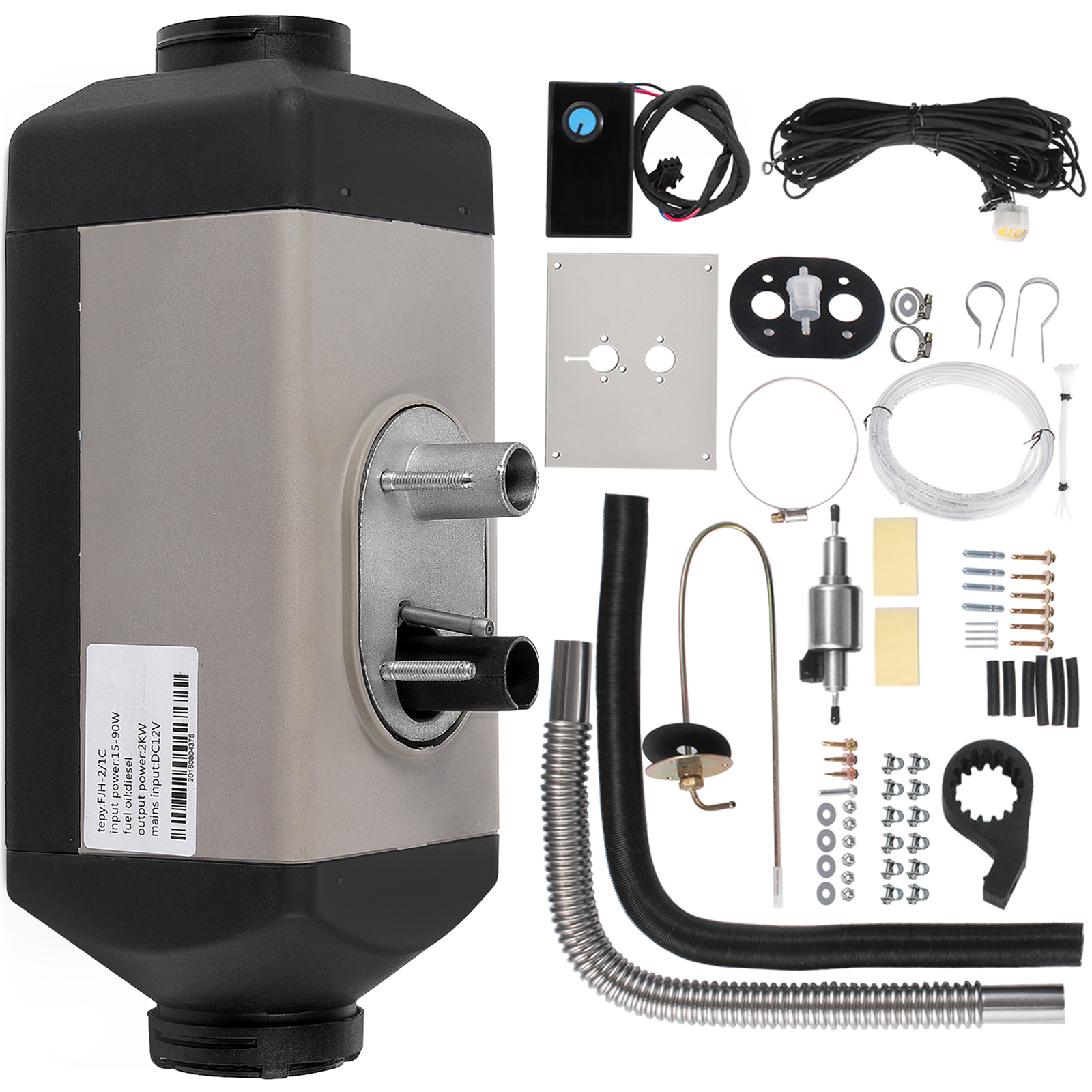 VEVOR Planar 2kw Diesel Air Heater Digital Fuel T Section Manual