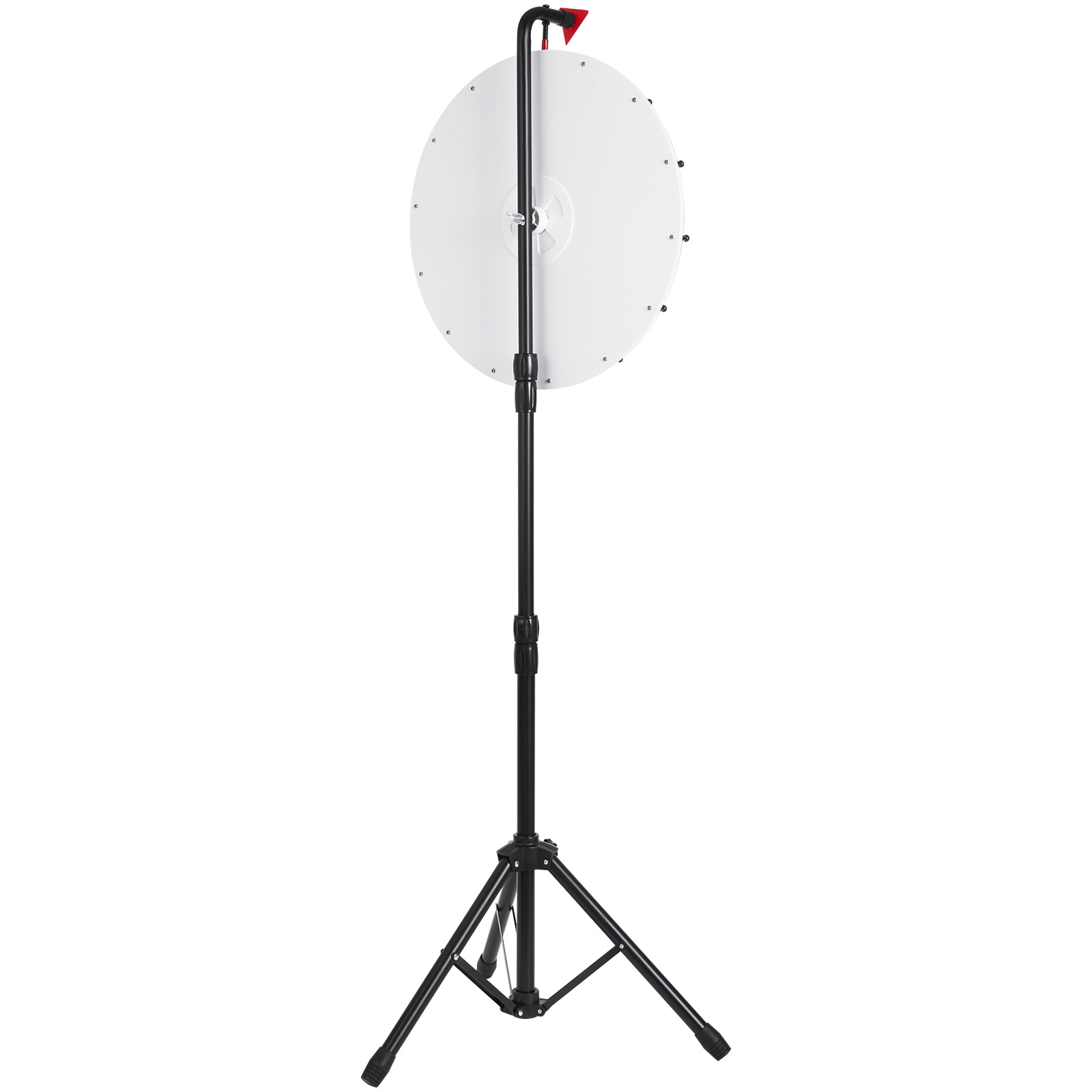 Uimoso 12/18/24/36in Spinning Prize Wheel w/ Adjustable Stand and Multiple Slots