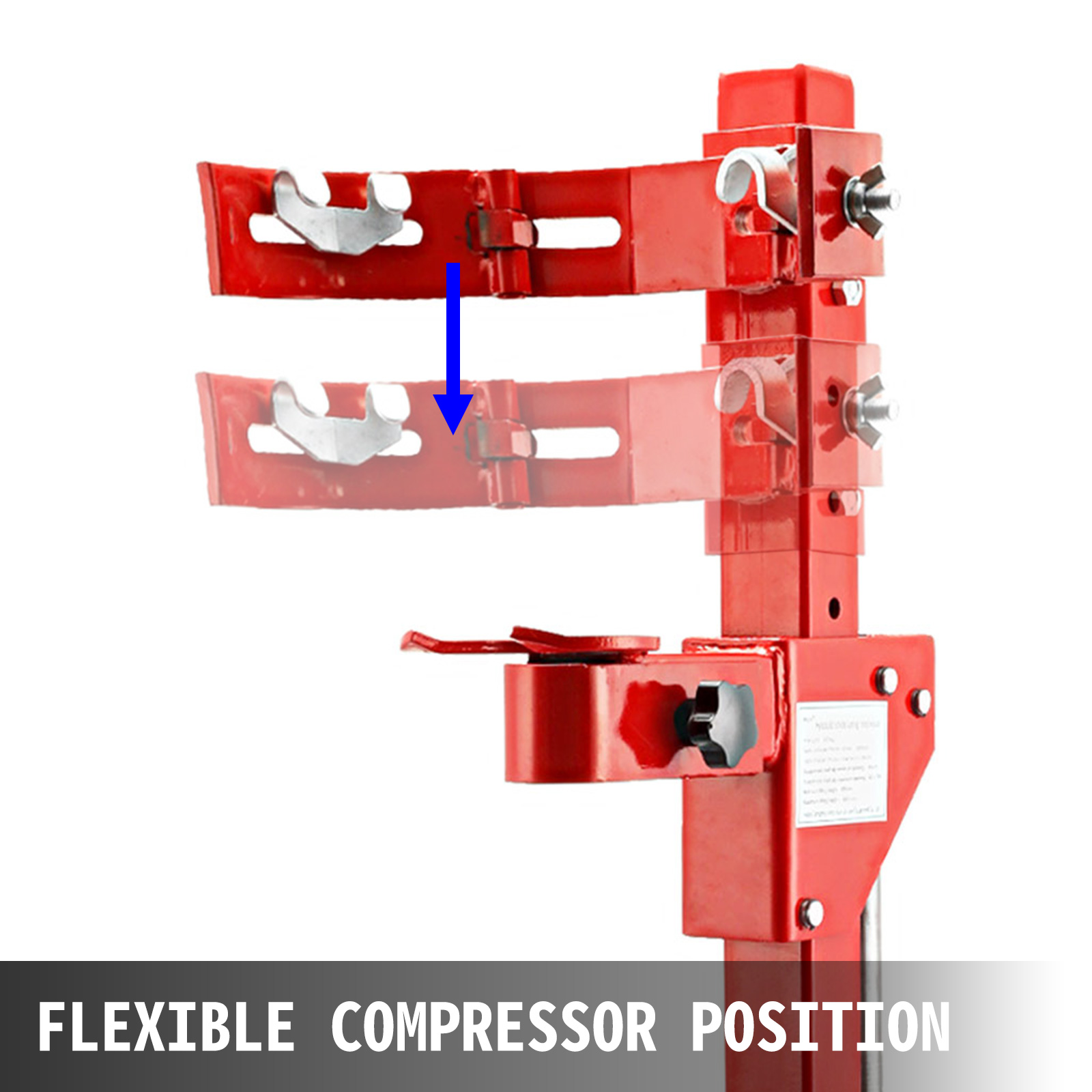VEVOR Compresseur Ressort Amortisseur 2,5 T, Compresseur de Ressort  deamortisseurs Hydraulique, Compresseur d'amortisseur Taille de Ressort  70-200 mm