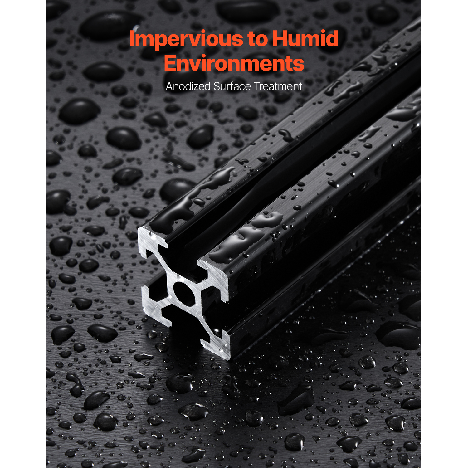 4/5/10PCS 23.6-78.7 in T-Slot Aluminum Extrusion Linear Rail, Anodized 2020-4040