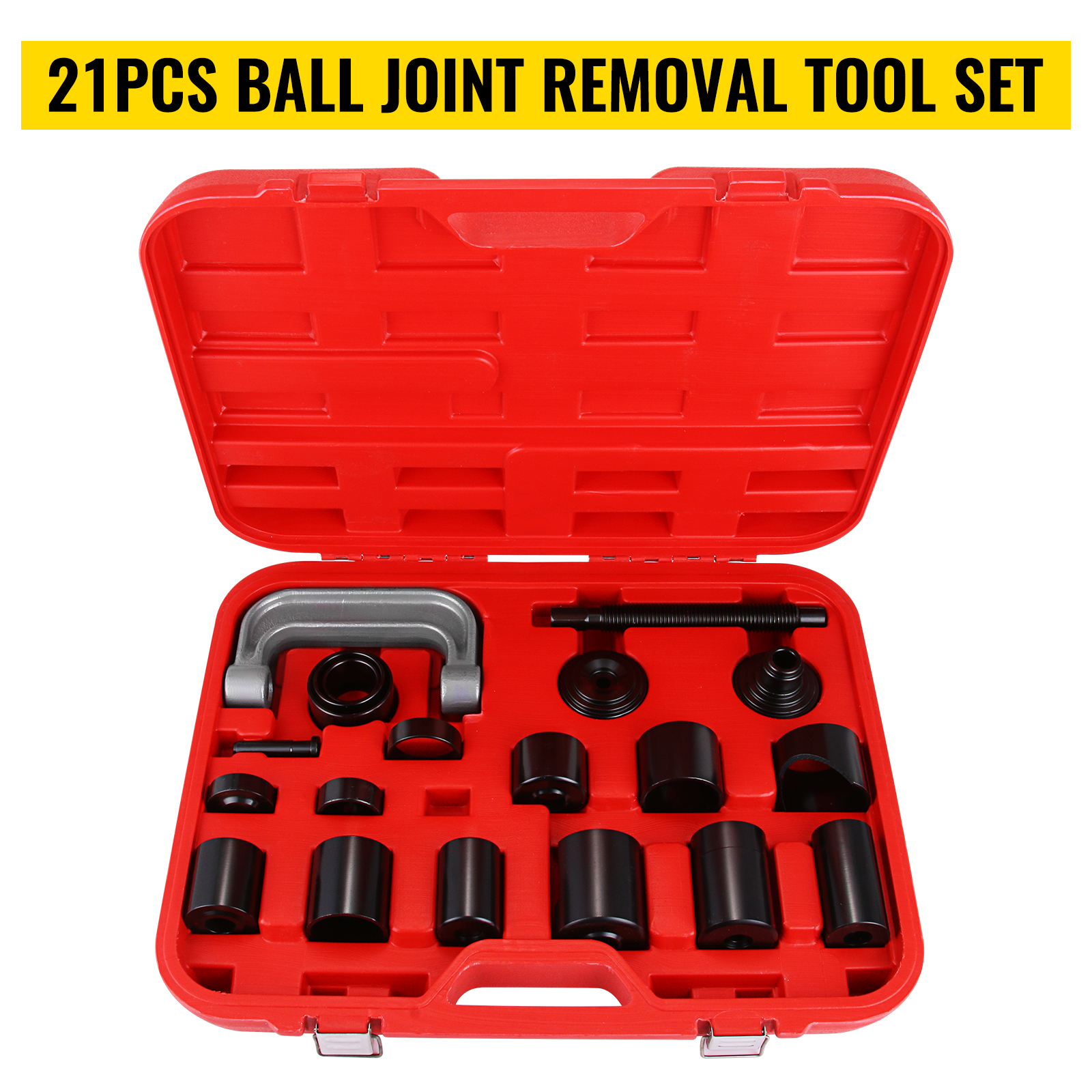 labwork 21Pcs Auto Ball Joint Press U Repair Removal Tool Installing Master Adapter Universal Master Ball Joint Press U-Joint Puller Removal Service Adapter Fit for 2WD and 4-Wheel Drive Car Blue 