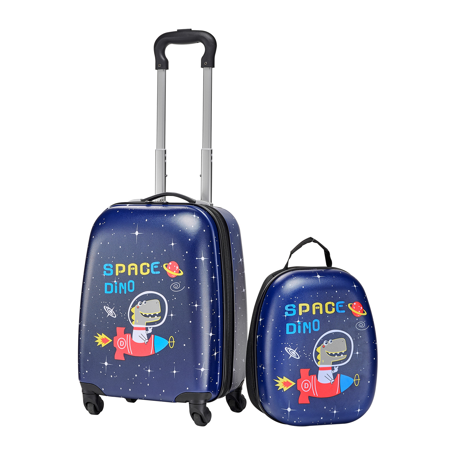 Set 18-inch Unicorn/dinosaur Travel Suitcase