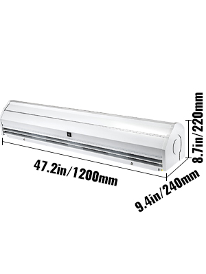 air curtain, 47 inch, 2 speeds