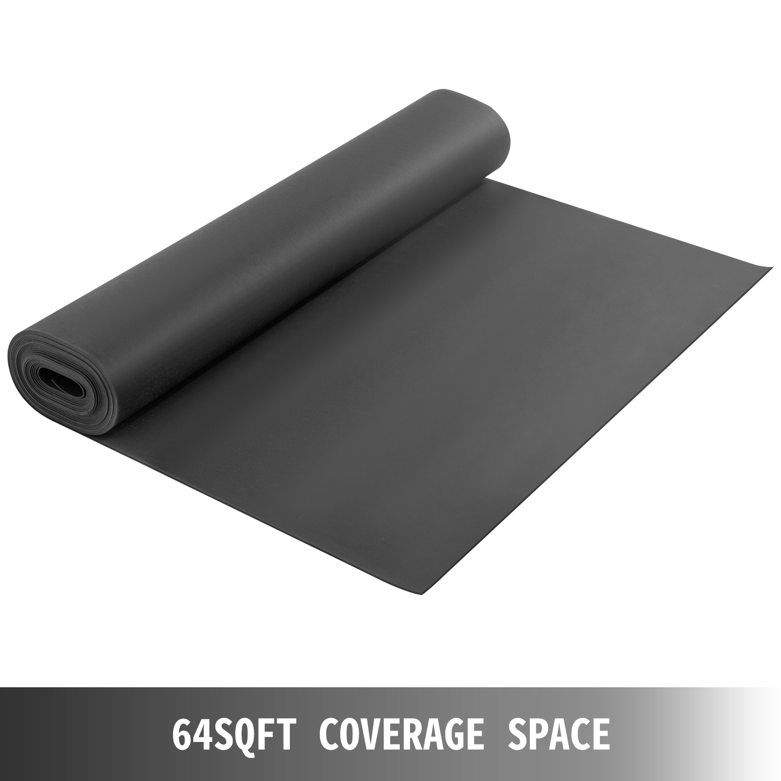 WORDFUN Tappetini Attrezzi Fitness Casa, Tappetino Insonorizzante per Tapis Roulant, Tappetino Antivibrazione, Tappeto Antiscivolo per Tapis Roulant, Fonoassorbente, Cyclette, Crosstrainers, Vogatori