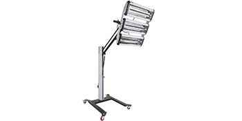 VEVOR 3000W 110V Baking Infrared Paint Curing Lamp Heater Heating Light Spray Booth