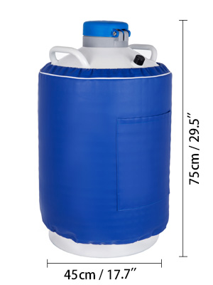 Contenitore Il Trasporto Di Azoto Liquido 30L LN2 Serbatoio Di Stoccaggio  Del Seme Yds 30 Litri Alluminio Aeronautico Dewar232e Da 317,82 €