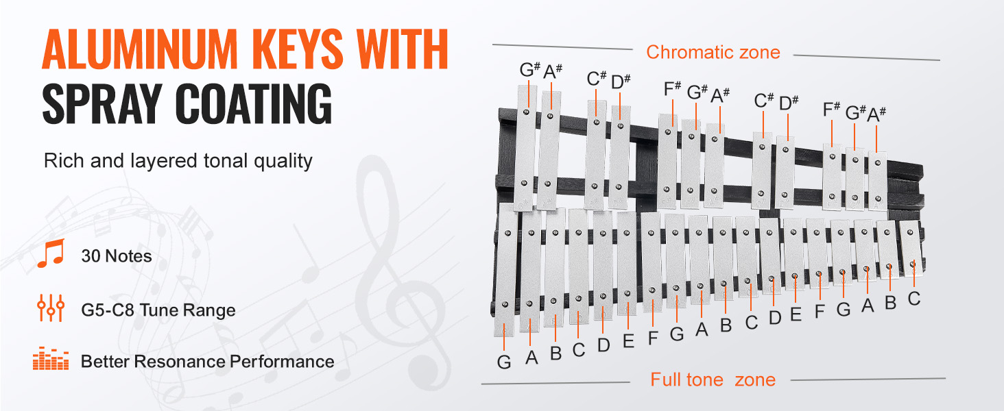 portable folded glockenspiel