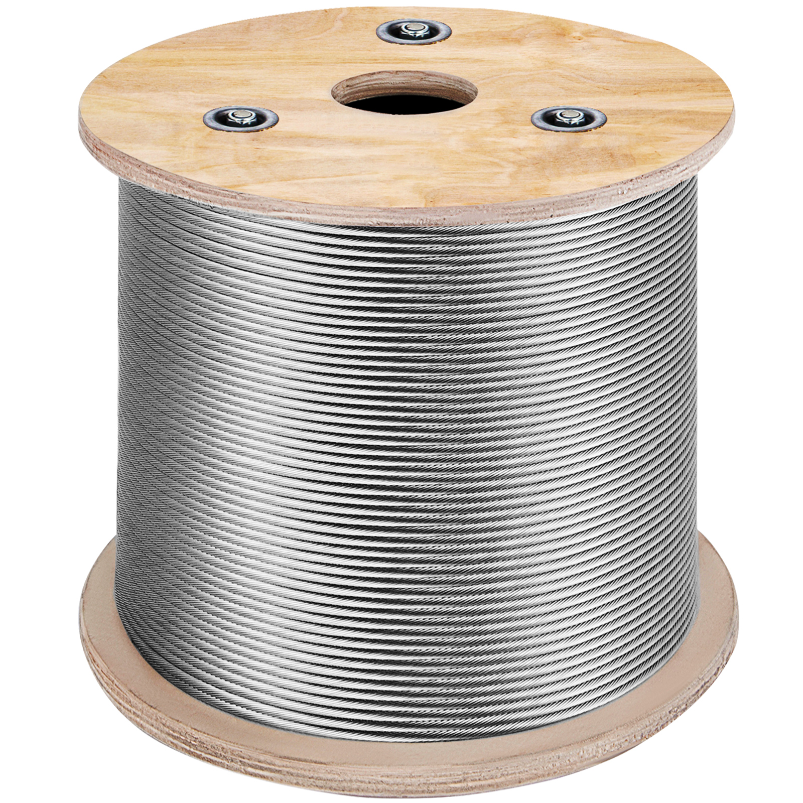 1/8" 100ft 7x7 Cable Railing T316 Stainless Steel Wire Rope Cable Strand 