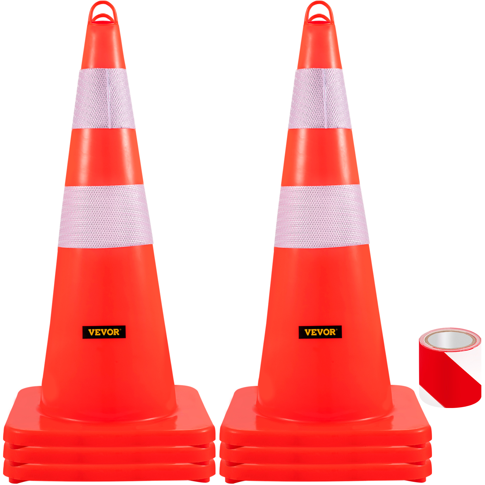 safety cones,36in height,6pcs