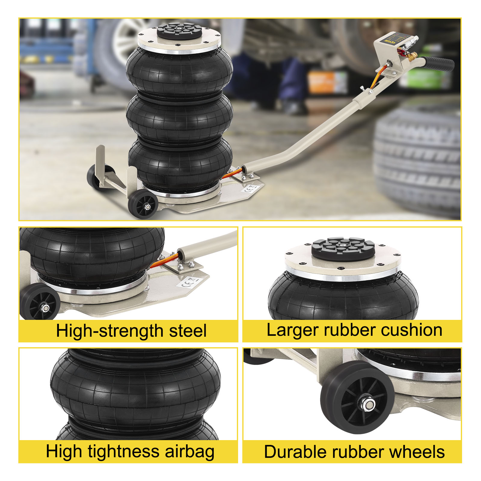 Cric gonflable Air Jack® - Ducatillon