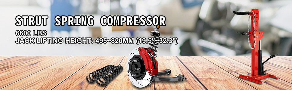 VEVOR 3T компресор стійки 32 кг компресор стійки 107 * 26 * 19 см компресор спіральної пружини автомобільний компресор стійки спіральної пружини