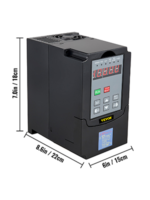5HP 4KW Variable Frequency Drive VFD Inverter 3 Phase 220V-250V INDUSTRY SUPPLY 