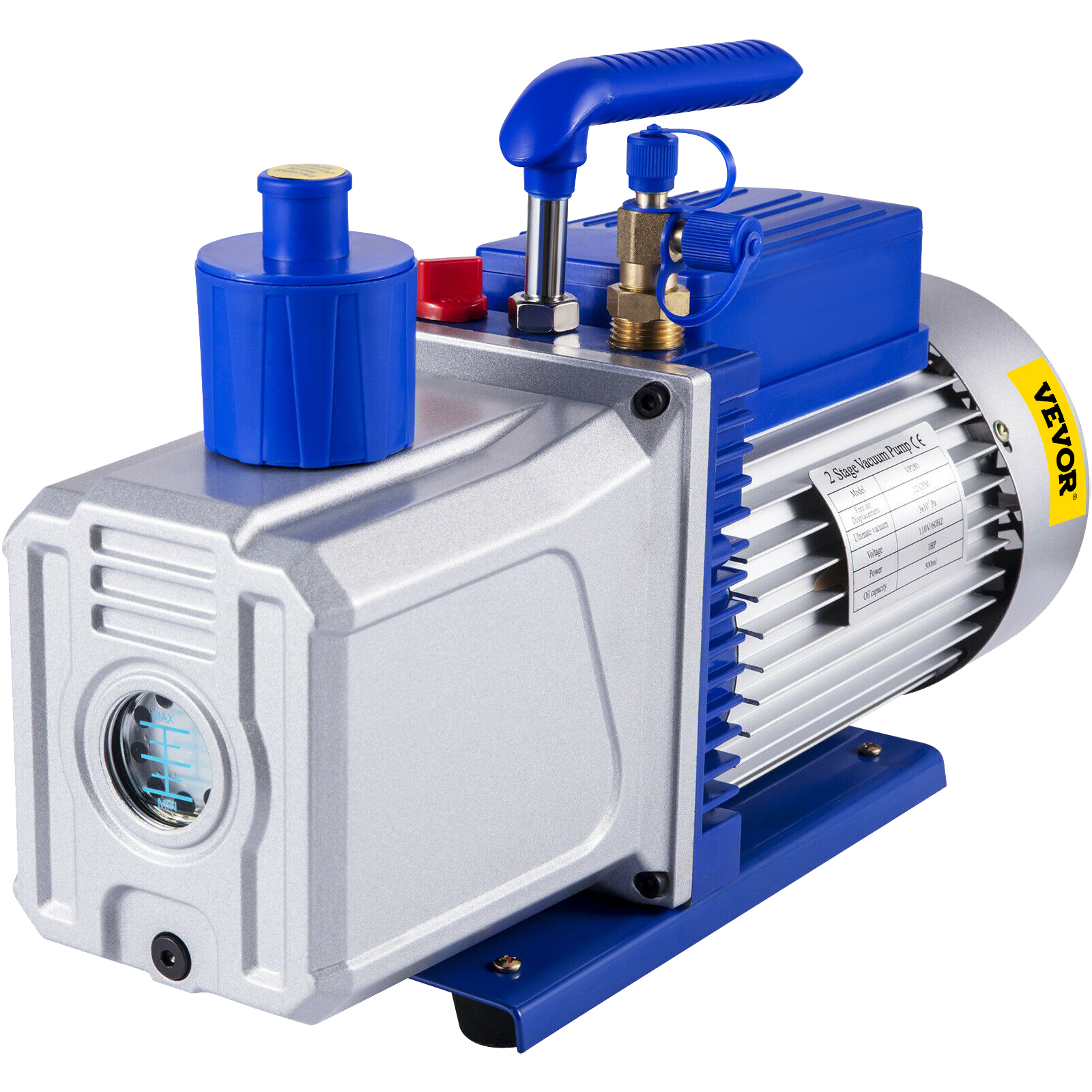 Vacuum Pump, 4.5CFM, 1/3HP