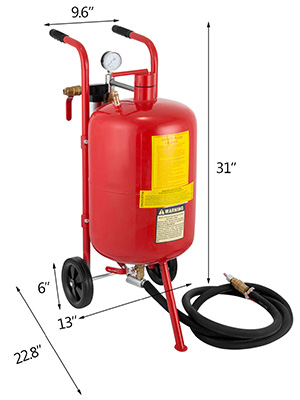 Palmare Compressore Aria Velocità Pistola Sabbiatrice Anti-ruggine