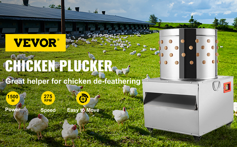 Pluck Fit 2 in 1 (For Feathers Plucking) –