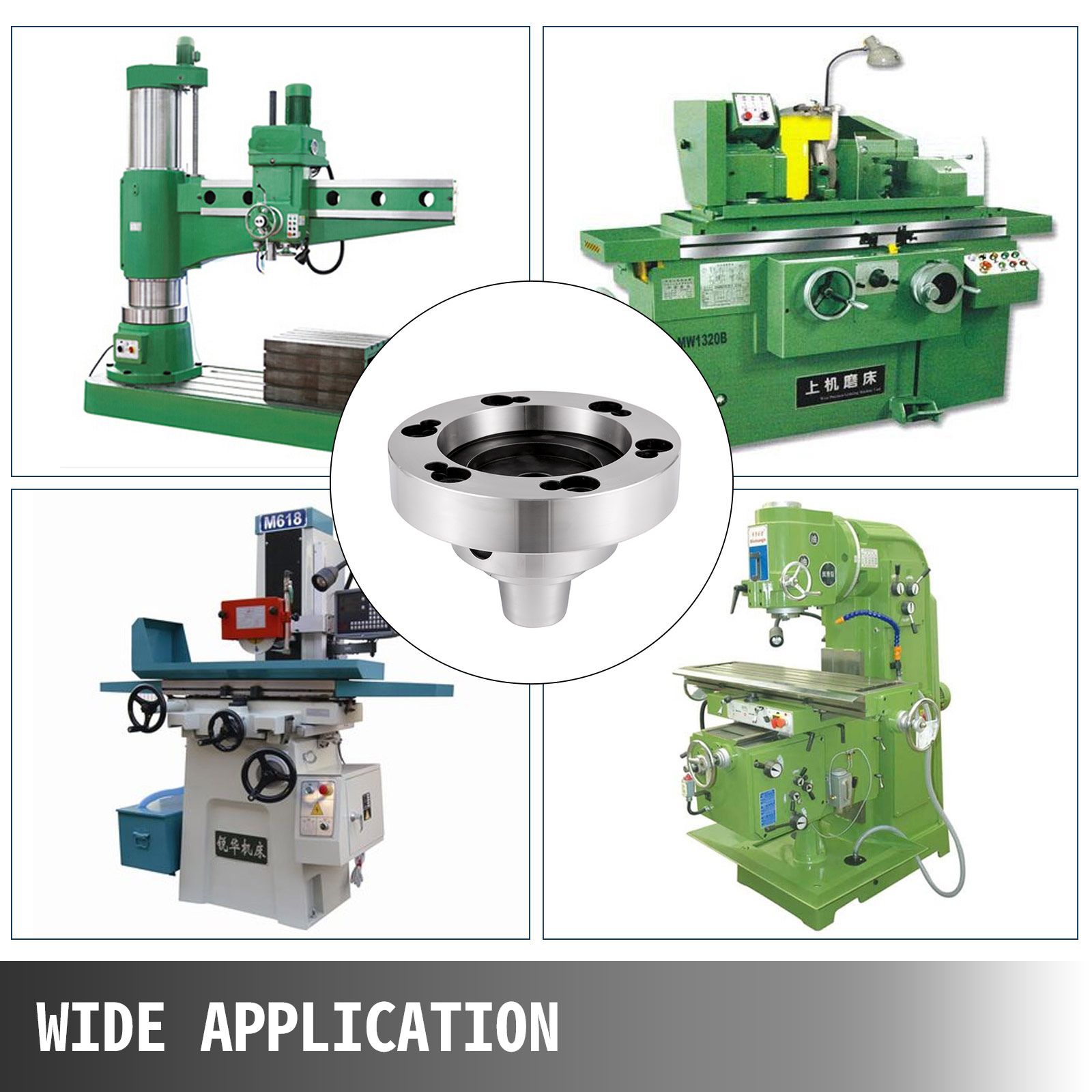 Router Collet Set 5C, Collet Adapter 6000 RPM, D18 Collet Chuck