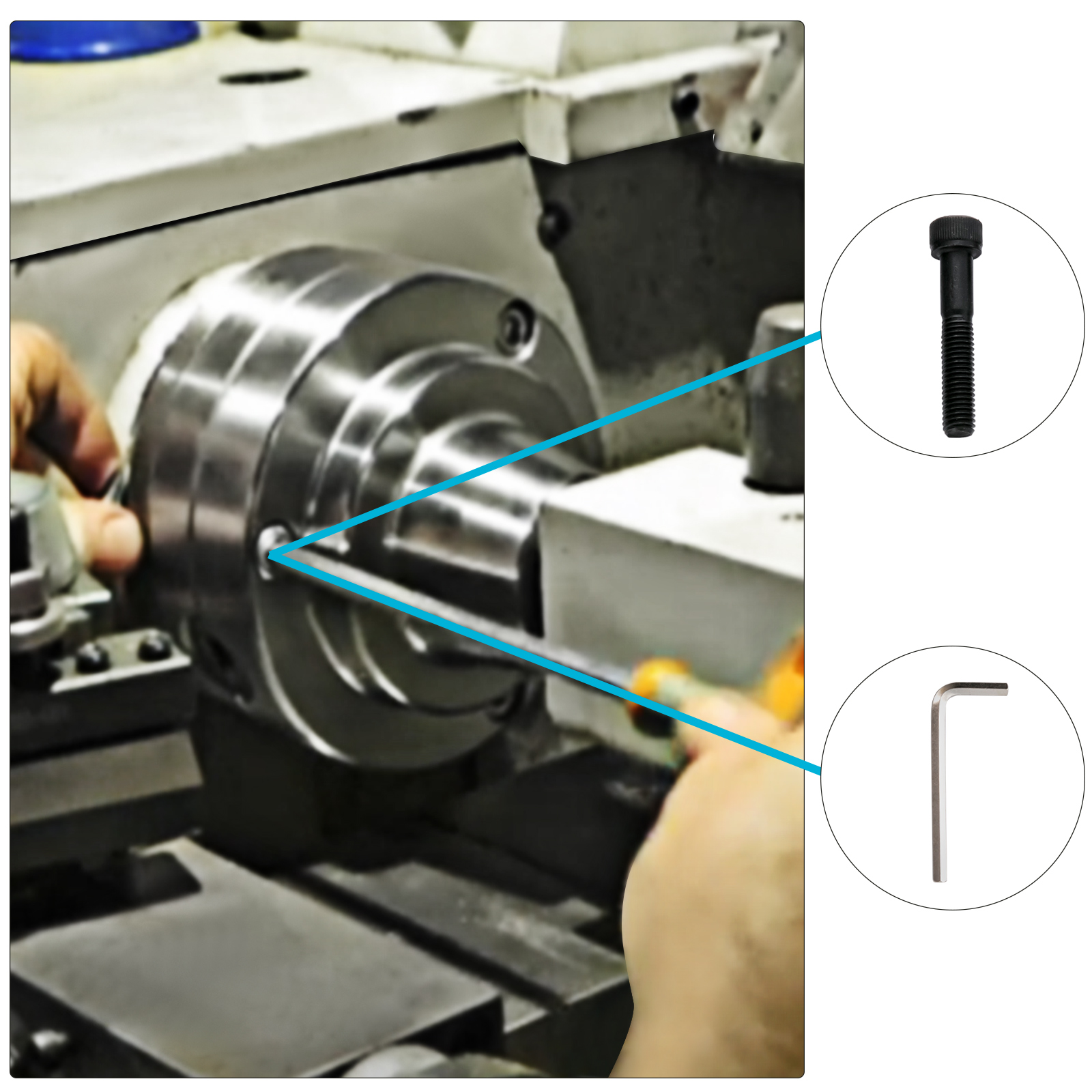 VEVOR VEVOR Router Collet Set 5C with SemiFinished Collet Adapter 11/
