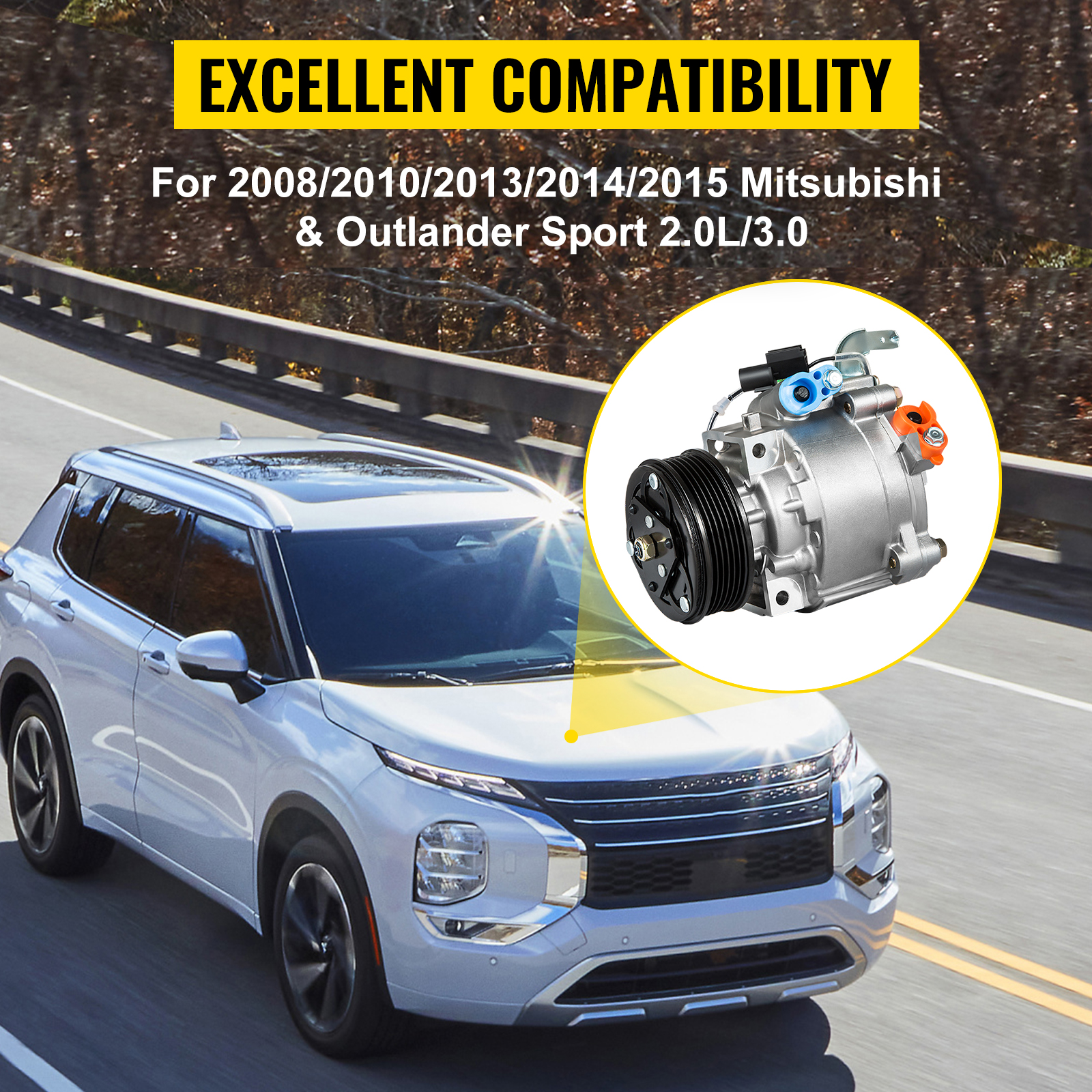 VEVOR CO 11165C 7813A212 7813A350 Universal Air Conditioner A/C