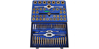 86PCS 110PCS Tungsten/Carbon Steel Hand Threading Tool with Wrench Screwdriver set