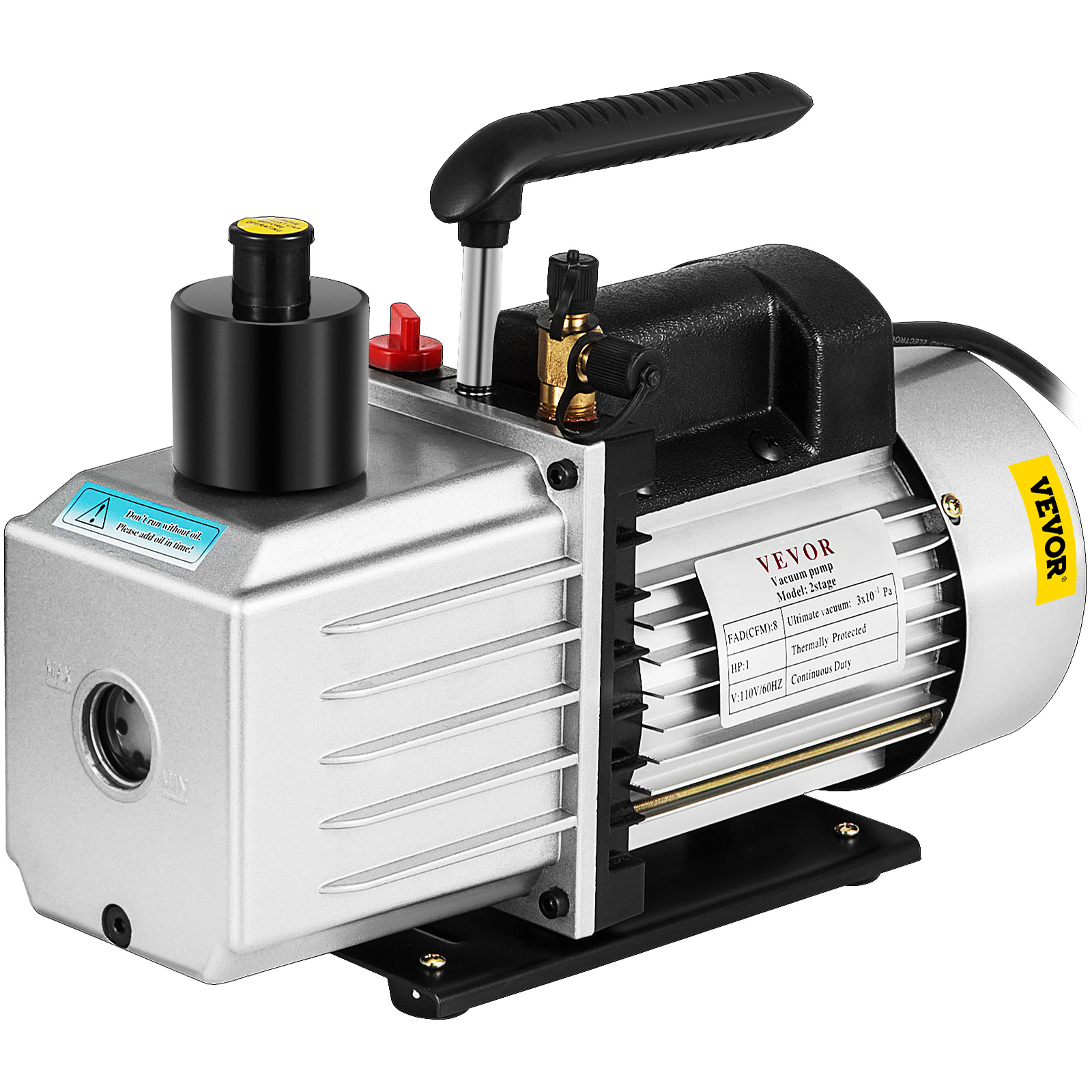 Rotary-Vane Vacuum Pump, Two-Stage - 1003317 - U34000 - Vacuum