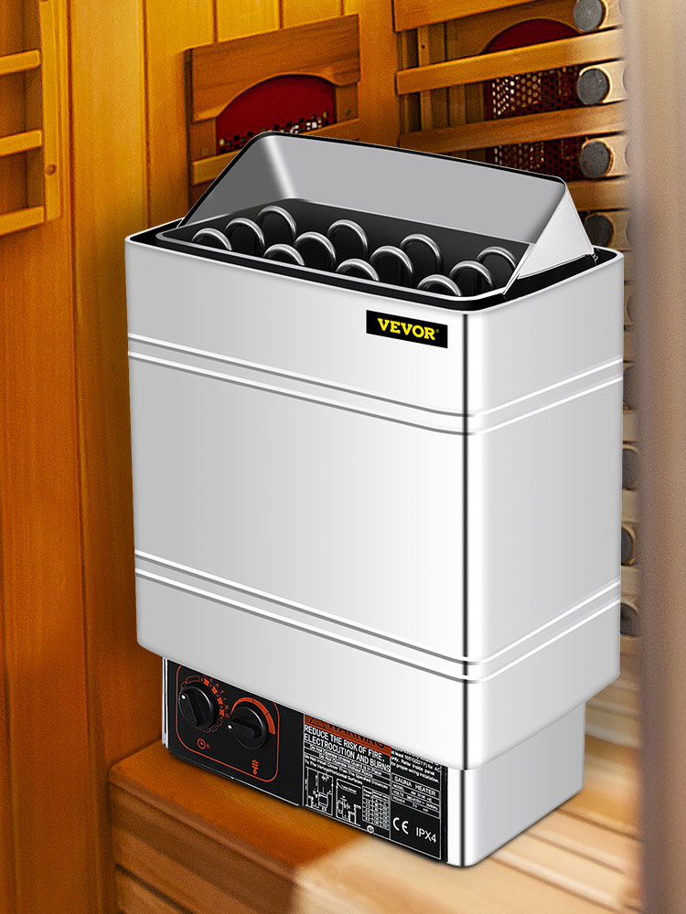 VEVOR Poêle électrique de Sauna 8 KW Poêle de Sauna électrique pour 8 — free download