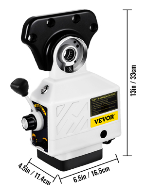 Dollate Power Feed X-Axis 450 In-lb Torque, 0-200RPM Rotate Speed 110V