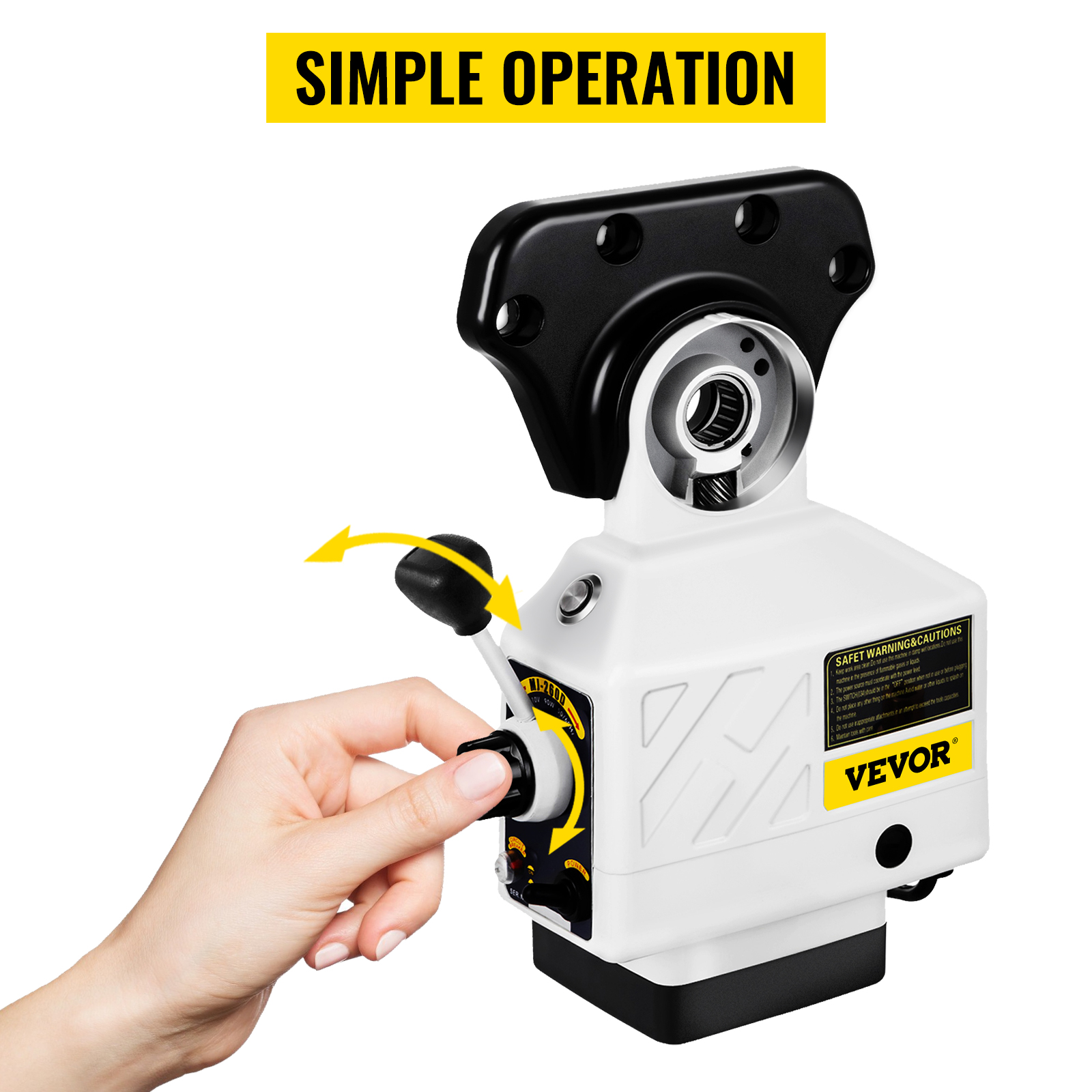 VEVOR Al-310S Power Feed X-Axis 450 in-lb Torque, Power Feed Fresadora ...