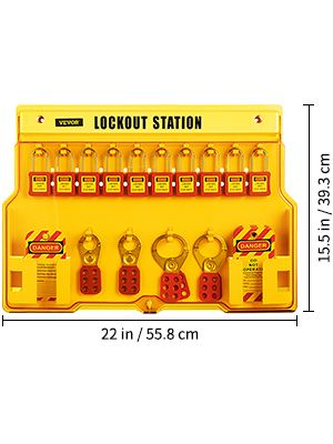 Lockout Tagout Kits,58 PCS,High Quality