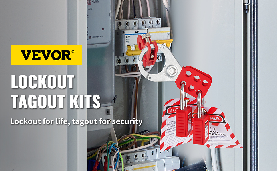 Professional Lockout Tagout Kit – Industrial LOTO Kit