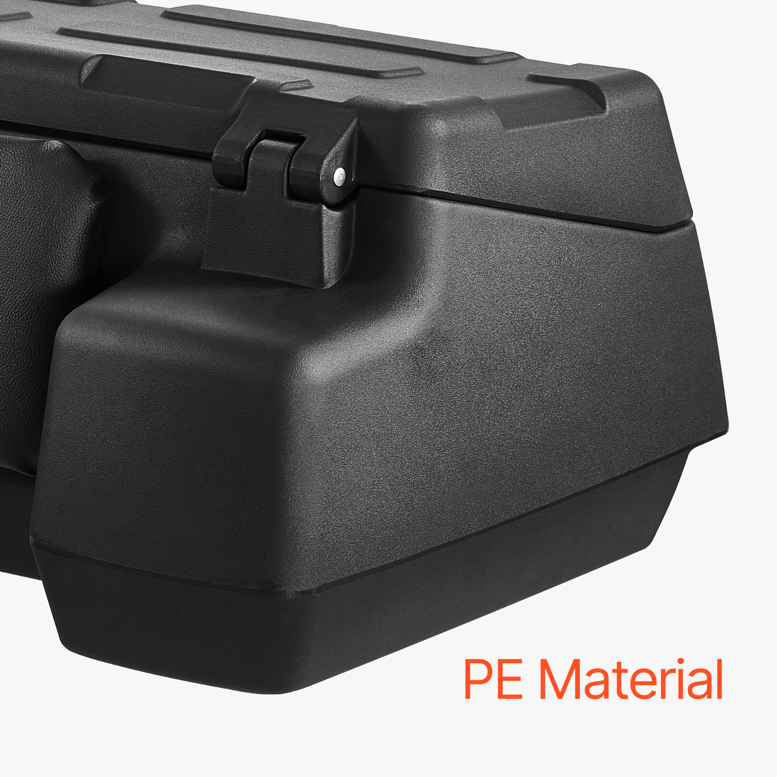 VEVOR 95L ATV Rear Storage Box Trunk Seat Rack Case Universal UTV